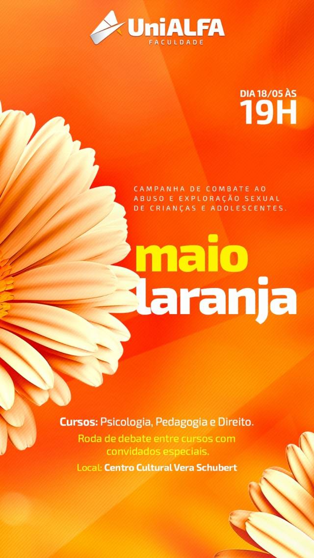 Faculdade ALFA Umuarama - Faculdade ALFA Umuarama - MAIO LARANJA ...