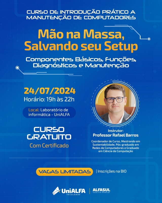 CURSO DE INTRODUÇÃO PRÁTICO A MANUTENÇÃO DE COMPUTADORES